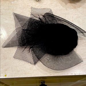 VINTAGE LACE, ROSE FEATHERS TAFFETA TWO CLIPS